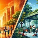 olas de calor y refugios climaticos
