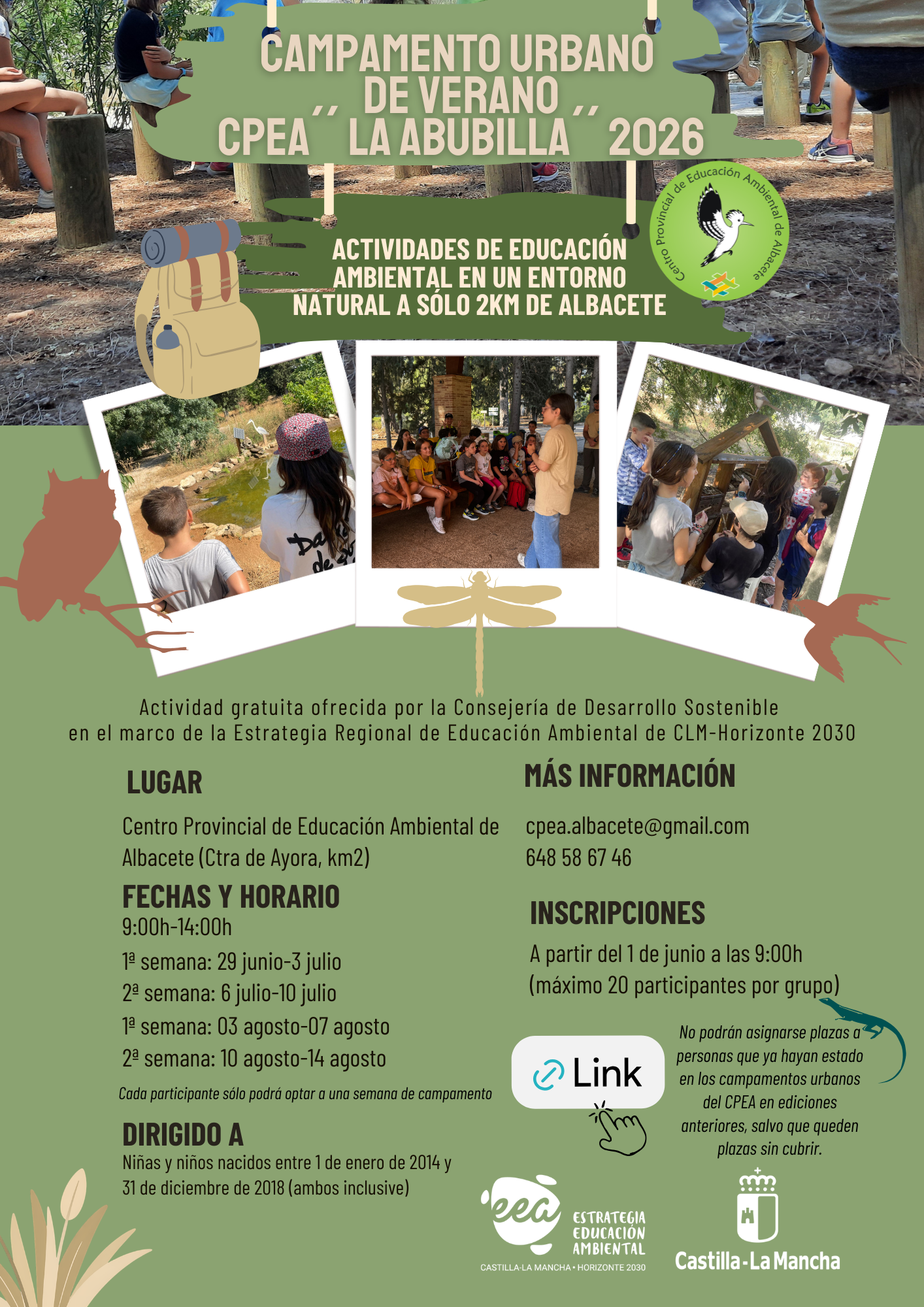 CARTEL CAMPAMENTO CPEA 2026